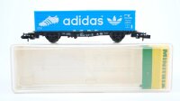 Minitrix N 5135630 Containertragwagen Adidas Lgjs 599 DB