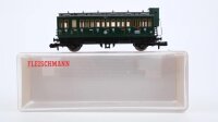 Fleischmann N 8094 Abteilwagen 3. Kl m. Bremserhaus...