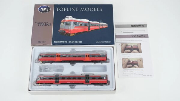 NMJ H0 84.301DC Triebzug BR BM69A.11 NSB Gleichstrom