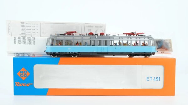 Roco H0 43525 E-Lok Der Gläserne Zug BR 491 001-4 DB Gleichstrom