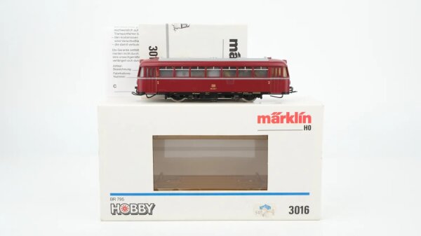 Märklin H0 3016 Schienenbus BR 795 299-7 DB Wechselstrom