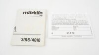 Märklin H0 3016 Schienenbus BR 795 299-7 DB Wechselstrom
