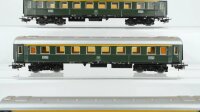 Märklin H0 Konvolut Personenwagen 1.Kl. 2.Kl. grün DB