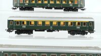 Märklin H0 Konvolut Personenwagen 1.Kl. 2.Kl. grün DB