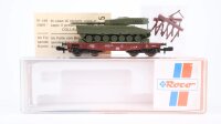 Roco N 25182 Flachwagen mit Panzer 399 4 713 6 DB