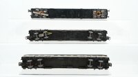 Märklin H0 Konvolut Silberlinge Personenwagen mit Führerstand und Stückgutabteil 2.Kl. Personenwagen 1./2.Kl. Steuerwagen mit Stückgutabteil 2.Kl DB (teilw. bemalt)