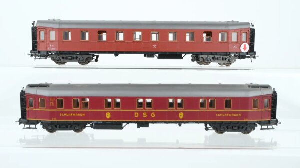 Roco H0 Konvolut Hechte Speisewagen DSG Personenwagn 2.Kl. SJ (Abbruch)