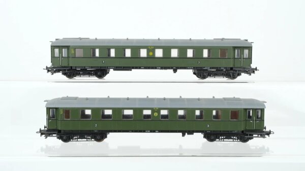 Unbekannt H0 Konvolut Personenwagen 2./3.Kl. 3.Kl. DR