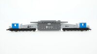 Märklin Z 8620 Tiefladewagen (Trafo Union) SSt der DB