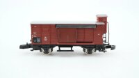 Märklin Z 8639 Flachdachwagen mit Bremserhaus und Schiebetüren G10 DB