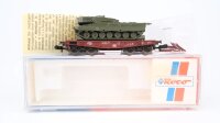 Roco N 25182 Flachwagen mit Panzer 399 4 713 6 DB