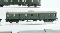 Unbekannt H0 Konvolut Abteilwagen 3.Kl. mit Bremserhaus Packwagen DR/u.a. (Abbrüche)