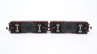 Minitrix N 15017 Autotransportwagen, Ladung: 8 VW Käfer Off 52 DB