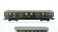 Märklin H0 Konvolut 329/1 Personenwagen 2.Kl. 346/5 Postwagen
