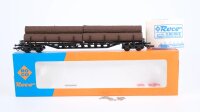 Roco H0 4360 Rungenwagen mit Baumstämmen DB
