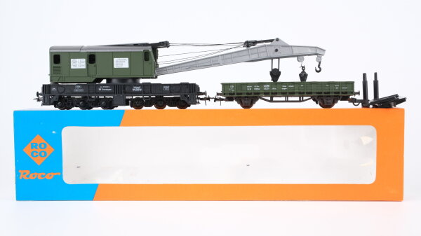 Roco H0 44316A Kranwagen-Set DB
