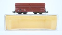 Minitrix N 3286 Selbstentladewagen mit Kohle DB
