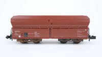 Minitrix N 3286 Selbstentladewagen mit Kohle DB