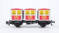 Roco H0 46997 Behältertragewagen (013 974, Rei "Von Haus zu Haus") DB