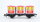 Roco H0 46997 Behältertragewagen (013 974, Rei "Von Haus zu Haus") DB