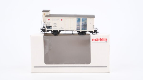 Märklin H0 48312 Kühlwagen mit Bremserhaus  Gk der DR
