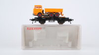 Fleischmann H0 5219 Flachwagen mit LKW (Mercedes) 30 80...
