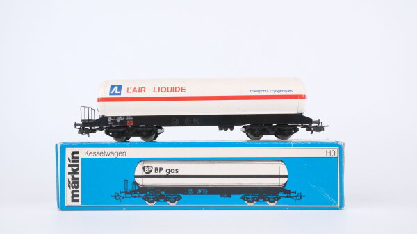 Märklin H0 4749 Druckgas-Kesselwagen LAIR LIQUIDE  Uahs der SNCF