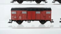 Fleischmann H0 Konvolut gedeckte Güterwagen DB