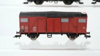 Fleischmann H0 Konvolut gedeckte Güterwagen DB