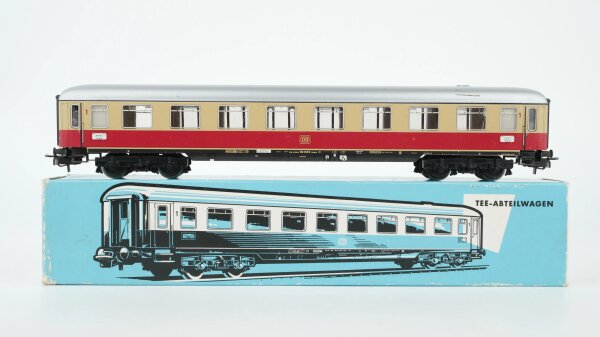 Märklin H0 4085 Reisezugwagen (TEE-ABTEILWAGEN, 10 423 Hmb, beige-rot) 1.Kl.  Av4üm / Avüm 111 der DB