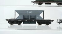 Unbekannt H0 Konvolut Schienenreinigungswagen "Fina" Selbstentladewagen Güterzugbegleitwagen DB ÖBB