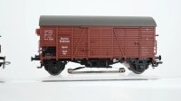 Märklin Piko H0 Konvolut gedeckte Güterwagen DB DR (Kupplungen fehlen)