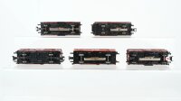 Märklin Piko H0 Konvolut gedeckte Güterwagen DB DR (Kupplungen fehlen)