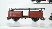 Märklin H0 Konvolut Talbot-Trichterwagen Autotransportwagen DB