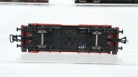 Fleischmann H0 Konvolut Schienenreinigungswagen Autotransportwagen Hochbordwagen DB