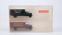 Wiking N 9440323 2x MB L 2500 Kofferwagen Veltins...