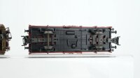 Märklin H0 Konvolut Selbstentladewagen Schiebedachwagen DB (teilweise patiniert)