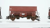 Märklin H0 Konvolut Selbstentladewagen Schiebedachwagen DB (teilweise patiniert)