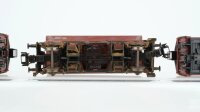 Märklin H0 Konvolut Selbstentladewagen Schiebedachwagen DB (teilweise patiniert)