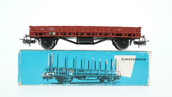 Märklin H0 4607 Rungenwagen Rmms Kbs 443 der DB