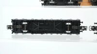 Märklin H0 Konvolut Containertragwagen teilbeladen Rungenwagen Drehschemelwagen mit Langholz DB u.a.