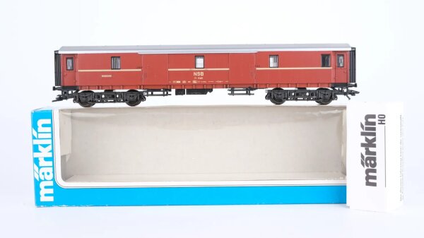Märklin H0 4242 D-Zug Gepäckwagen NSB