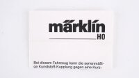 Märklin H0 4242 D-Zug Gepäckwagen NSB