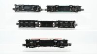 Märklin H0 Konvolut Kesselwagen Texaco Esso Tiefladewagen mit Trafo AEG Schweröl-Kesselwagen DB