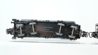 Märklin H0 Konvolut Kesselwagen Texaco Esso Tiefladewagen mit Trafo AEG Schweröl-Kesselwagen DB