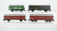 Märklin H0 Konvolut gedeckte Güterwagen...