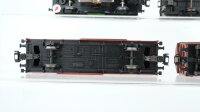 Märklin H0 Konvolut gedeckte Güterwagen Deutsche Post Kühlwagen Bitburger Schwenkdachwagen DB