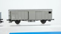 Märklin H0 Konvolut Schiebewandwagen Hochbordwagen mit Kohle Kesselwagen Avia gedeckter Güterwagen SBB NS