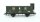 Märklin H0 4500 Bahnpostwagen mit Bremserhaus  Post der DRG