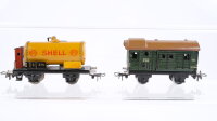 Märklin H0 Konvolut 374 Kesselwagen Shell 390...